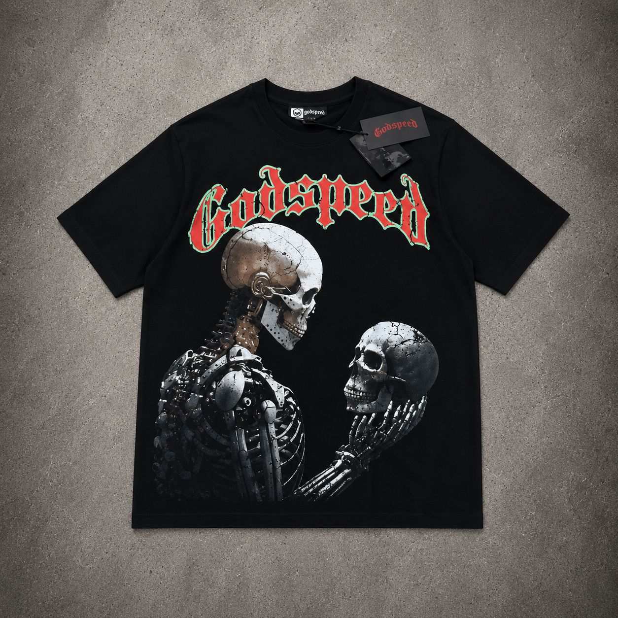 Camisa Godspeed - Esqueleto